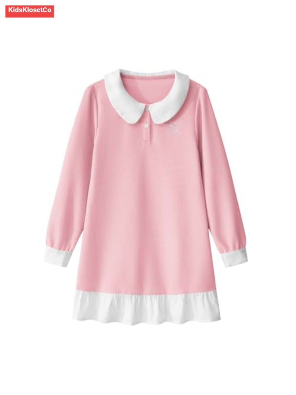 Girls Long Sleeve A-Line Tulle Princess Dress Midi Length Casual Party - Picture 1 of 5